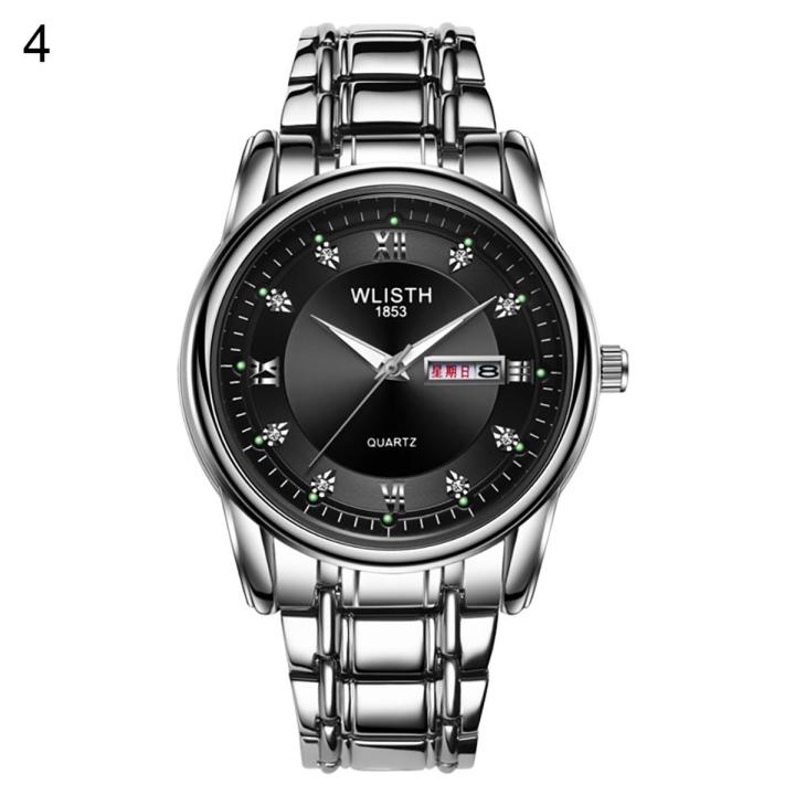 Sunnyheart Men's Casual Quartz Watch 30M Waterproof.